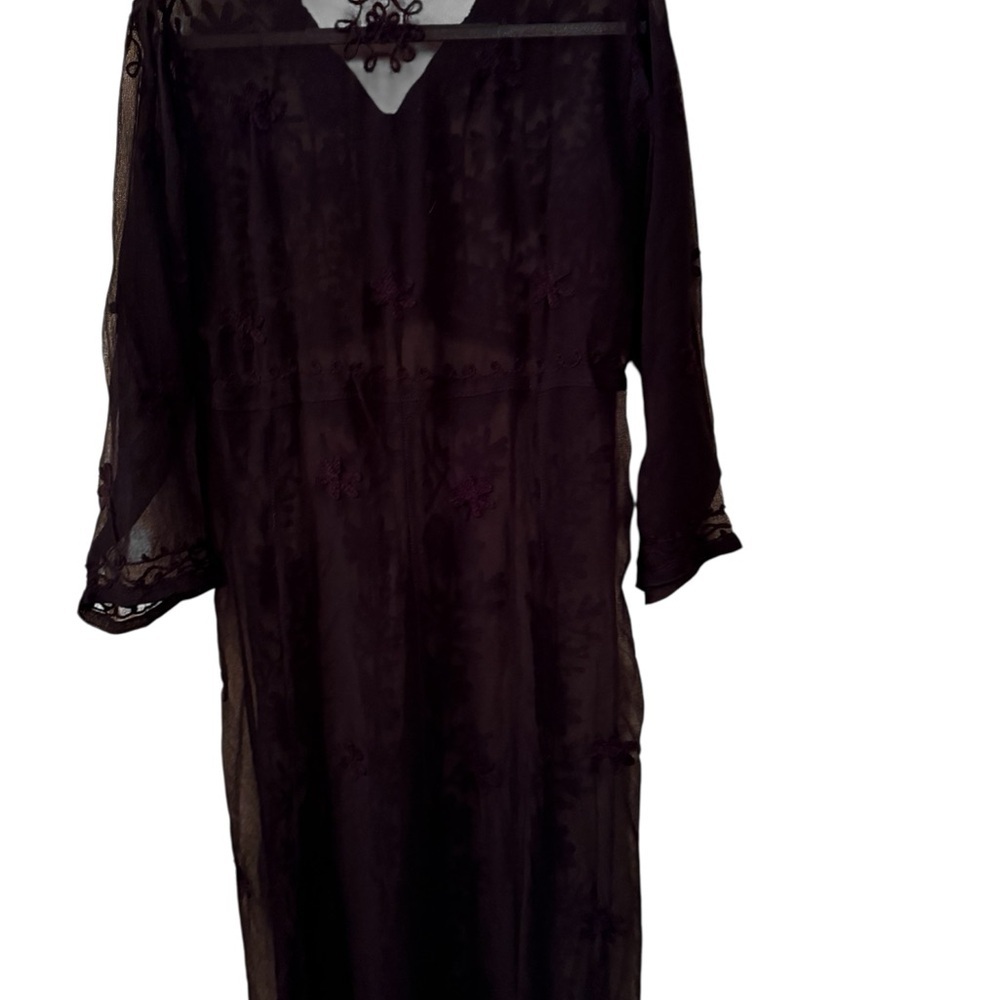 Elegant Black Lace Swim Cover-Up By Thomas Wylde Sz. S ? - Picture 3 of 8